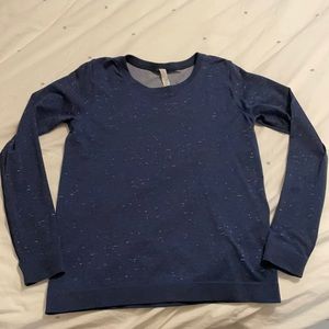Lululemon navy blue long sleeve; great condition